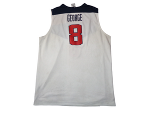 GEORGE #8 - USA NATIONAL TEAM 2014 BASKETBALL SHIRT - NIKE - SIZE LARGE