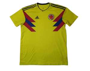 COLOMBIA 2018/19 HOME SHIRT - ADIDAS - SIZE LARGE
