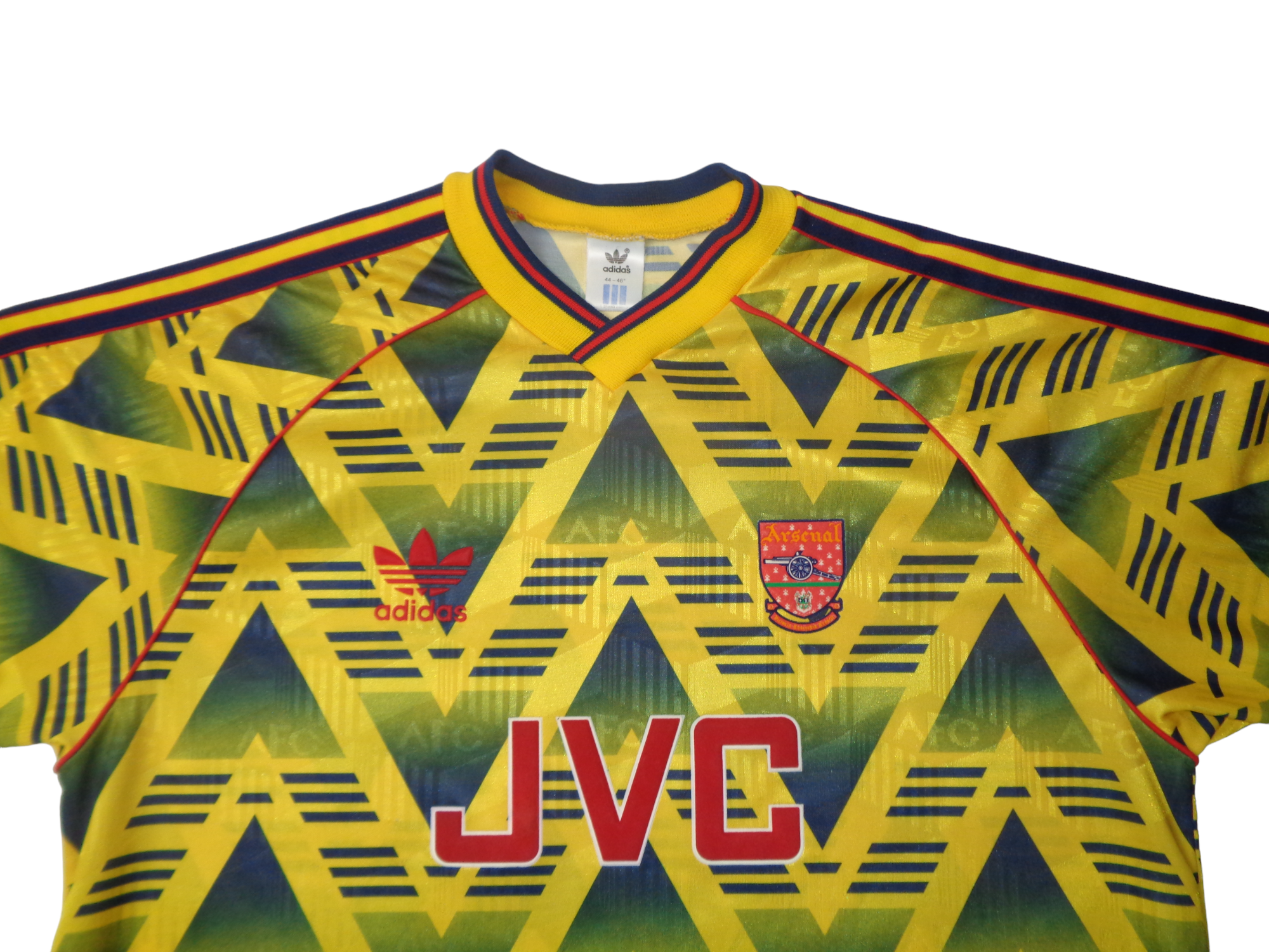 Arsenal 1991-93 Bruised Banana Away Shirt Made By Adidas » The Kitman