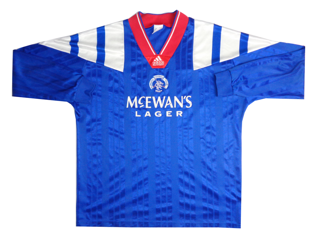 X 上的John Devlin：「An in-depth look at Rangers' 1992–94 adidas